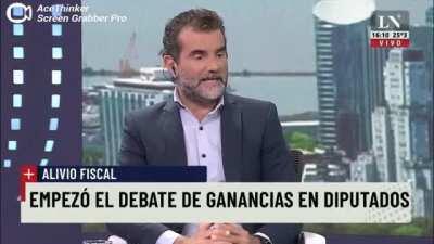 En TV hablar de Massa afloja el estómago