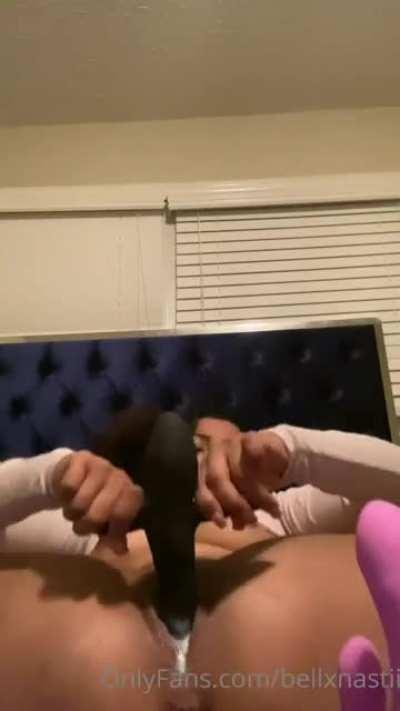 Jackhammered the nut out 😂