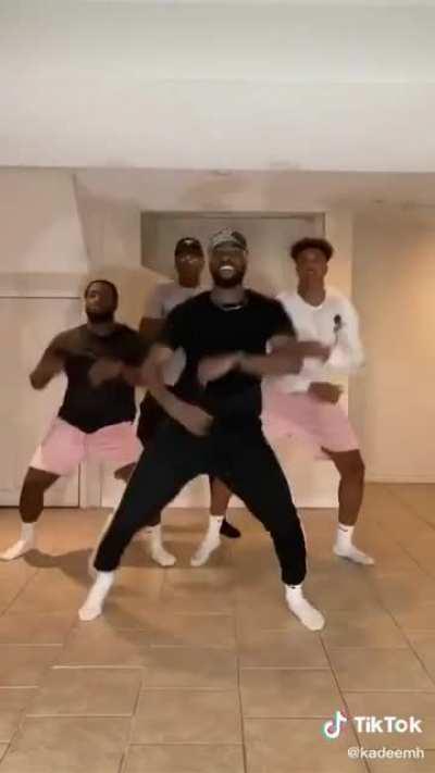 Men getting up to all sorts