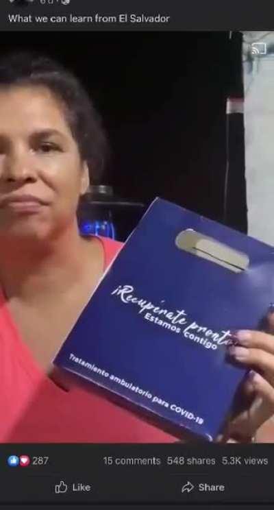 El Salvador actually helping their people