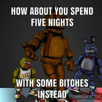 I think we all forget that Pyro’s fursona is just Foxy with a TV for a head