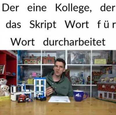 Jeder hat so einen Kollegen...