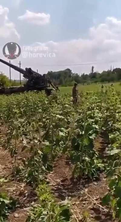 ðð¥ Self-destruction of the American howitzer M777.