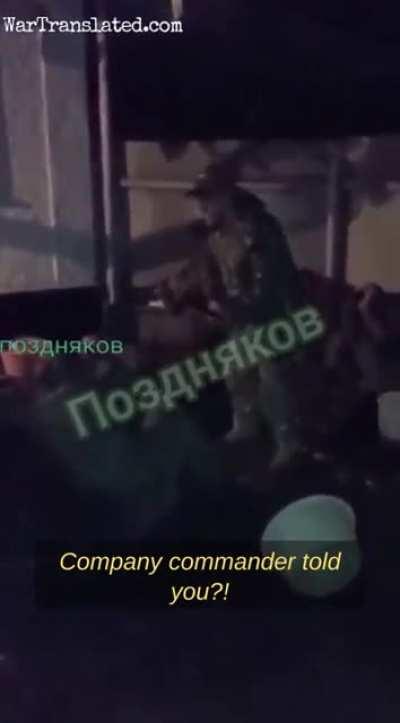 UA POV: Russians being beaten for retreating