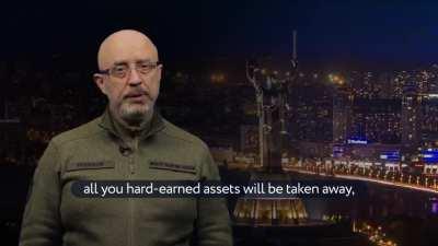 Final message to Russians from Defense Minister of Ukraine