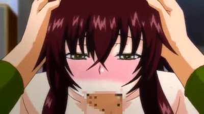 Making her take it balls deep~