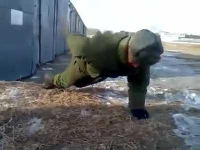 In Russia, push up does you!