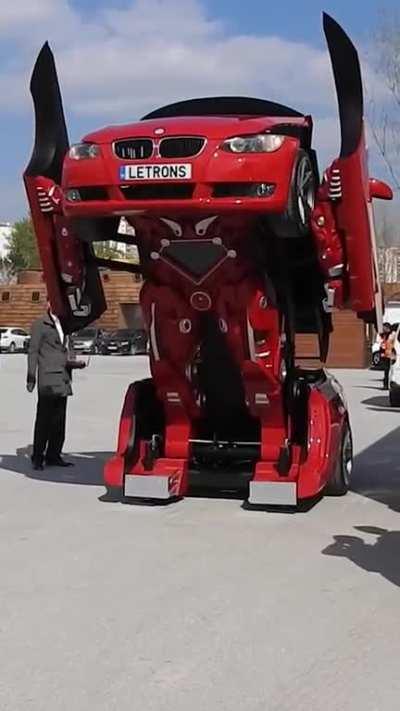 Real Transformers made by a group of engineers