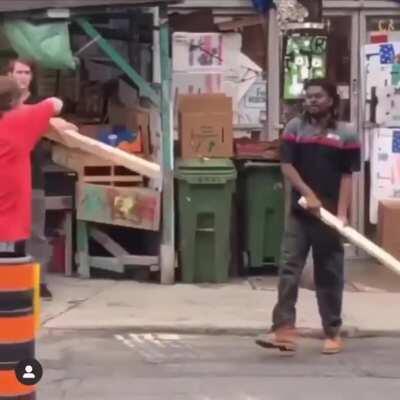 I wanted to see him get beat