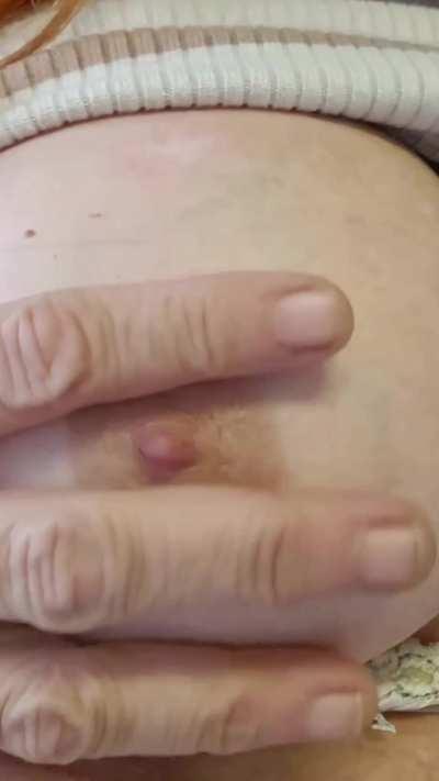 How about playing with a naughty mature redhead...