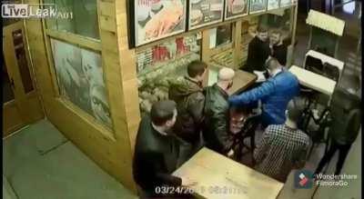 Pushing people around doesn't end well