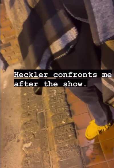 Karen heckler is offended and confused… 😑 this one is slow!