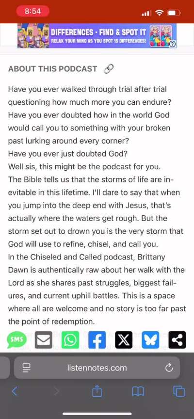 Official Chiseled and Called rebrand. SLF the podcast