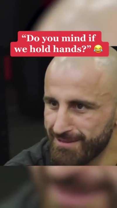 Volk’s reaction 😂