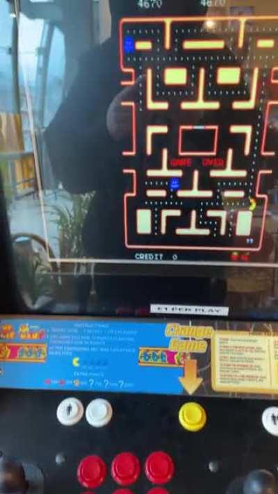 ms pacman gonna catch this wavedash 50/50