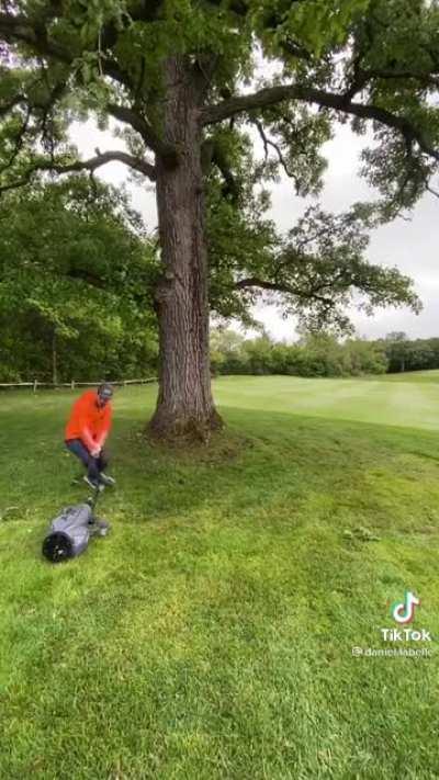 If people played golf in a rush
