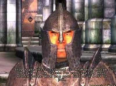 When you violate the law