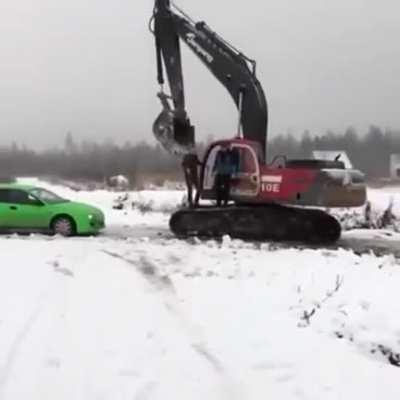 Road rage on another level.