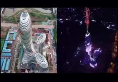 Listen, the building is one thing, but the fireworks? C’mon. 😅