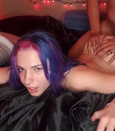 Waking up to a video sent from your chick from her 