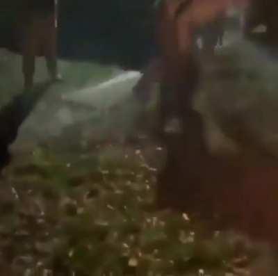 He Jumped into a Ring of Fire.. 🤦🏽