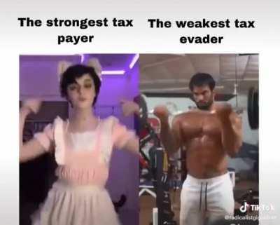 Getting irs propoganda o n tiktok now