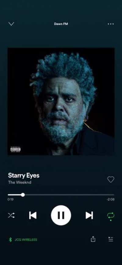 I was just messing around with Dawn FM and I kinda found a transition that works sooo well!