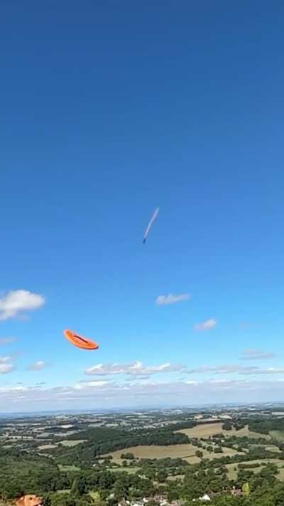Strange object captured over Malvern Hills, Western England