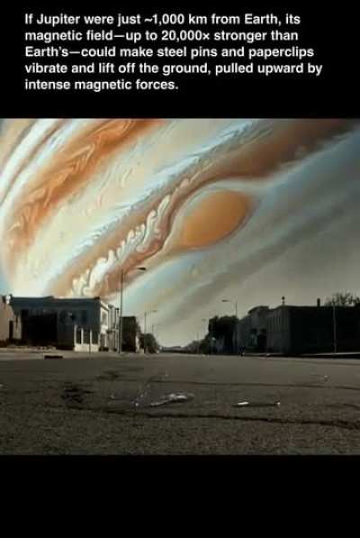 If Jupiter was ~1000 Km from earth then