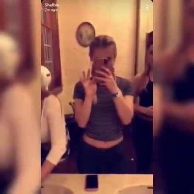 Girl Notices Her Friend Has Epic Tits