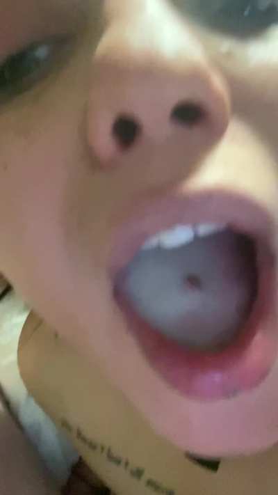 Swallowing every drop