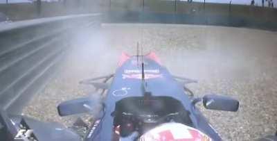 Sebastien Buemi’s double front suspension failure during 2010 Chinese Grand Prix