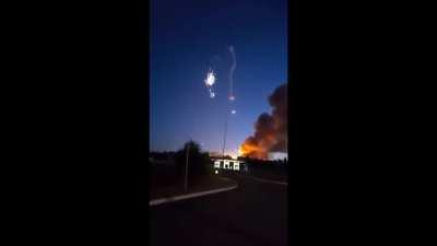 It's HIMARS coming soon to a next Russian ammo depot near you. Video by Ukraine's Ministry of Defense