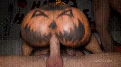 My bully used my girl as the treat for his Halloween party