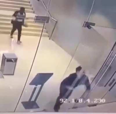 Running Through The Lobby