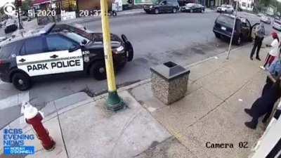 George Floyd, not resisting arrest.