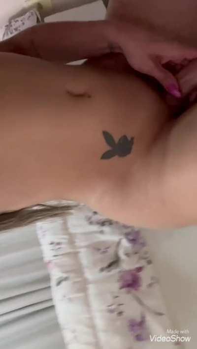 Imagine looking down and seeing a girl playing with her dick as she sucks you... Would you return the favor?