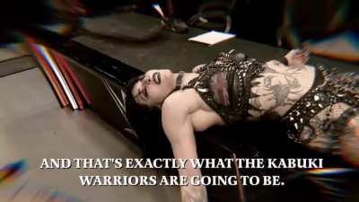 [RAW Spoilers] Kabuki Warriors promo