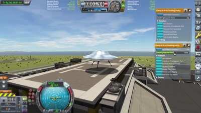 Flying a flying saucer with an 138kN ZPK Drive array (Zompi K-Drive, aka. Zero Point energy Kinetic Drive). I'm in love with this propulsion method.