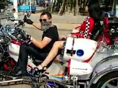 Out of my way, peasants!