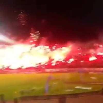 Gotta celebrate when your team wins