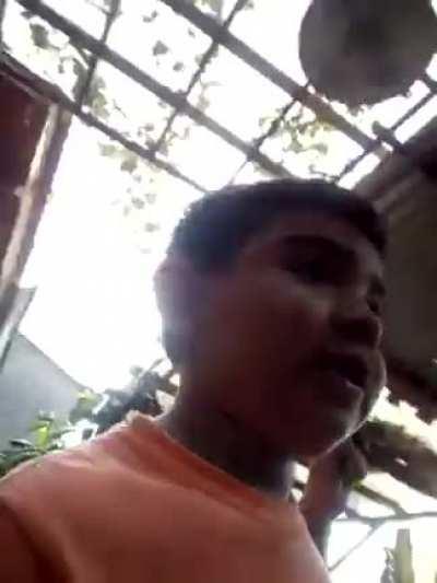 AWWW que tierno--- Cristian si ves esto saluda a la Aya