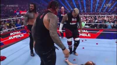 [Royal Rumble 2023 Spoilers] Aftermath of the Main Event - (9M 05s)