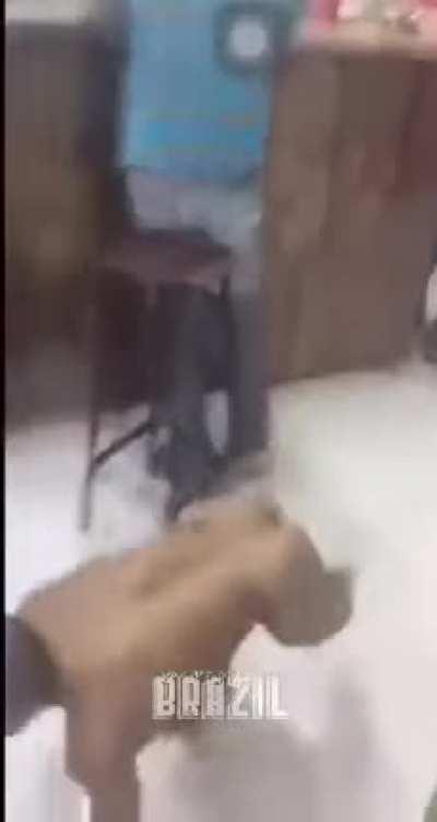 [NSFW] A VERY rare sighting of a juvenile Rape Dwarf on Brazil, still learning the ropes (or rapes?)