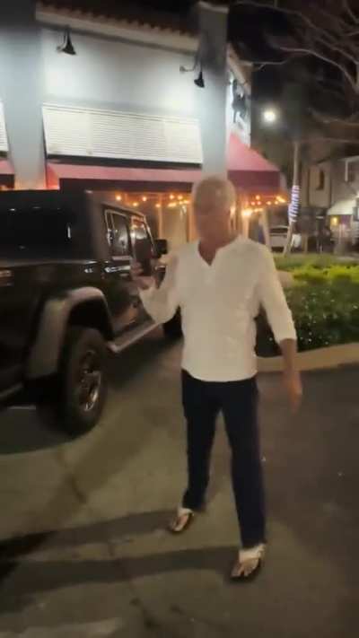 Old man in Miami complaining about people speaking Spanish and asking them if they are in the country legally