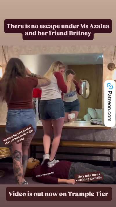 Double BallBusting as they get ready