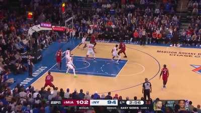 [Highlight] Kyle Lowry taking over deep in the 4th with Jimmy Butler hobbled