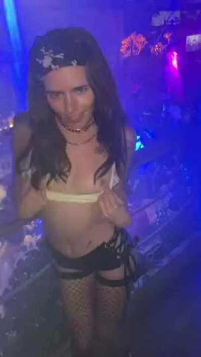 Petite Cutie Getting Freaky at a Night Club