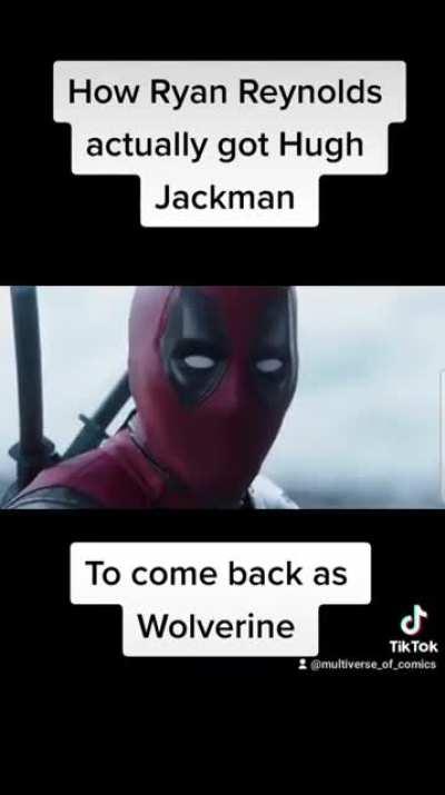 Ryan Reynolds is the goat 🐐  