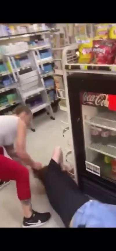 Girl gets beat up at work after calling another woman's child the n word